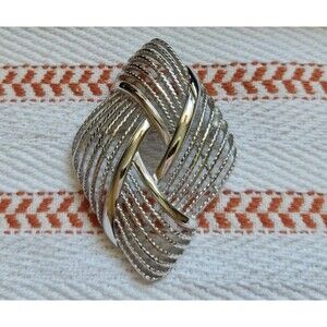Vintage Monet - Silver Tone  Brooch